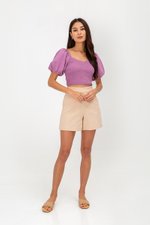 JORYN BASIC HIGH WAIST SHORTS