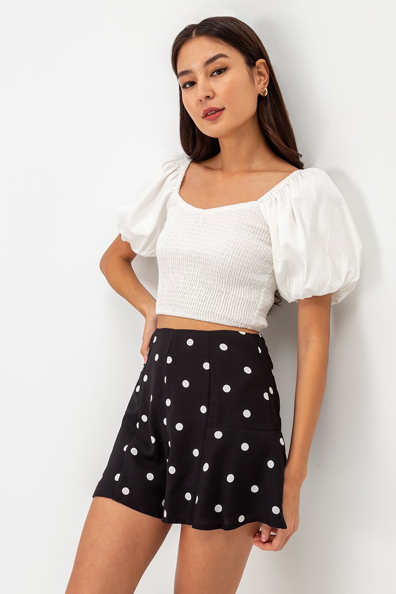 JORRA POLKA DOT SKORTS