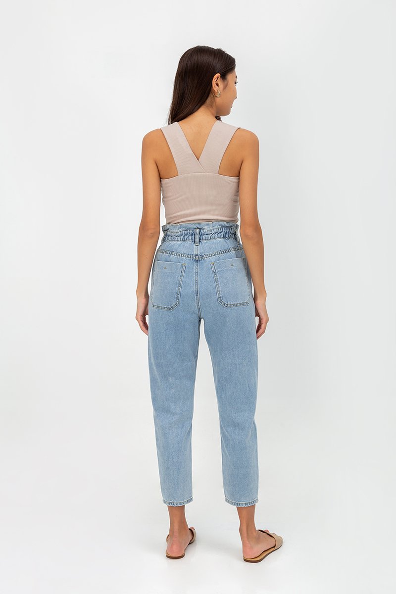 JONAS PAPERBAG MOM JEANS