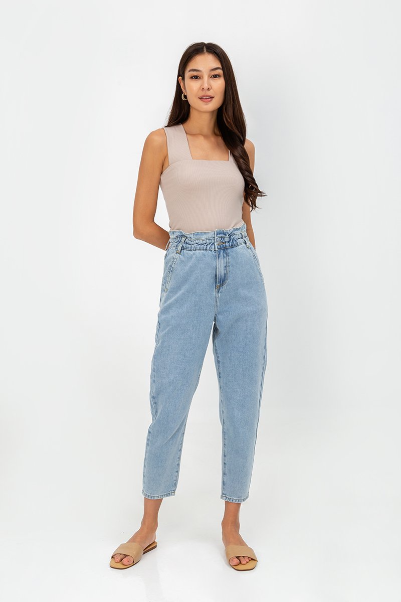 JONAS PAPERBAG MOM JEANS