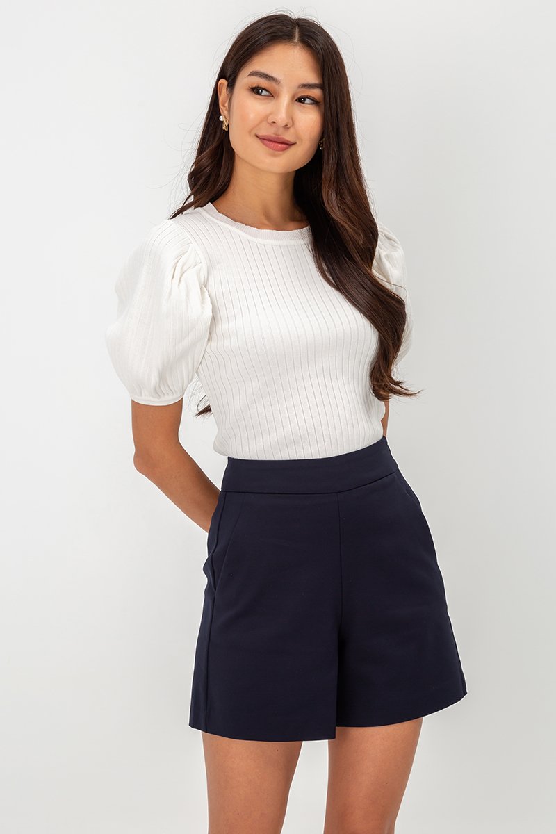 JORYN BASIC HIGH WAIST SHORTS