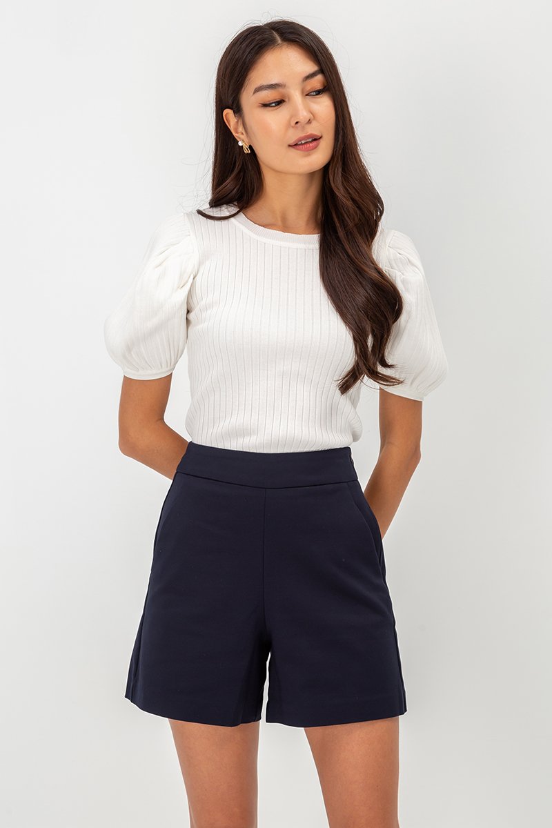 JORYN BASIC HIGH WAIST SHORTS