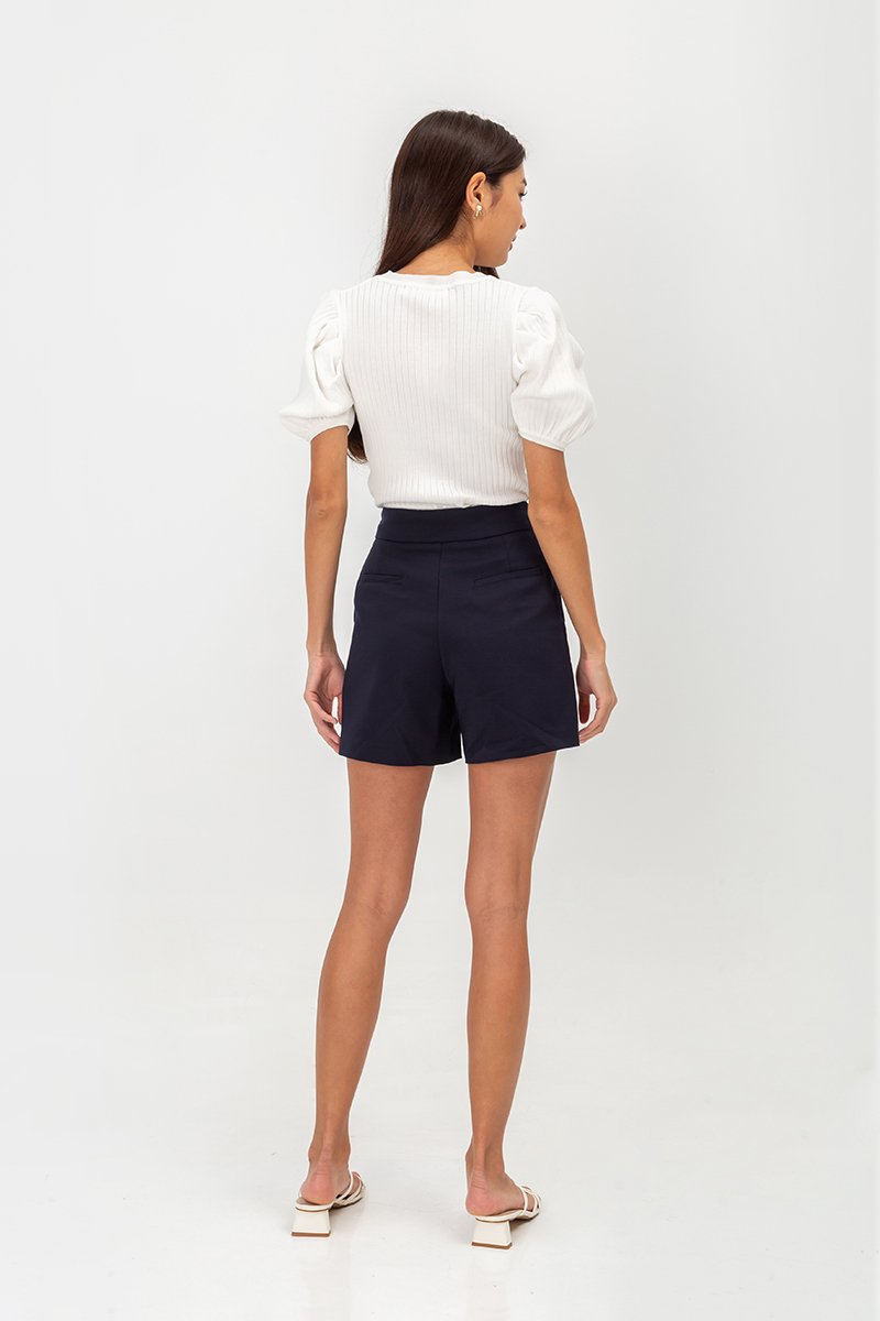 JORYN BASIC HIGH WAIST SHORTS