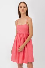 YAELIA BABYDOLL ROMPER DRESS