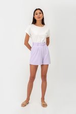 IVE BELTED TAILORED SHORTS