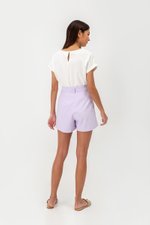 IVE BELTED TAILORED SHORTS