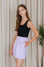 IVE BELTED TAILORED SHORTS