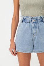 KAIROS DENIM PAPERBAG SHORTS