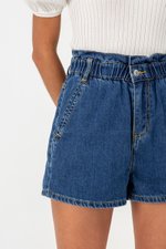 KAIROS DENIM PAPERBAG SHORTS