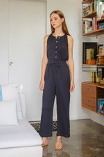 JACE DRAWSTRING WAIST COTTON PANTS JACE DRAWSTRING WAIST COTTON PANTS