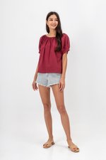 FAITH TEXTURED TWOWAY TOP