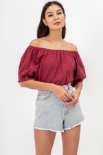 FAITH TEXTURED TWOWAY TOP