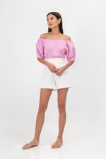 FAITH TEXTURED TWOWAY TOP
