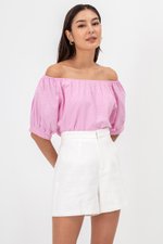 FAITH TEXTURED TWOWAY TOP