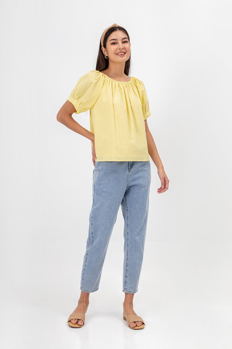 FAITH TEXTURED TWOWAY TOP