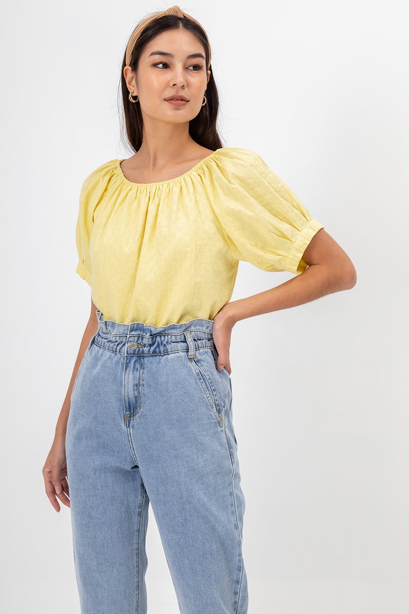 FAITH TEXTURED TWOWAY TOP