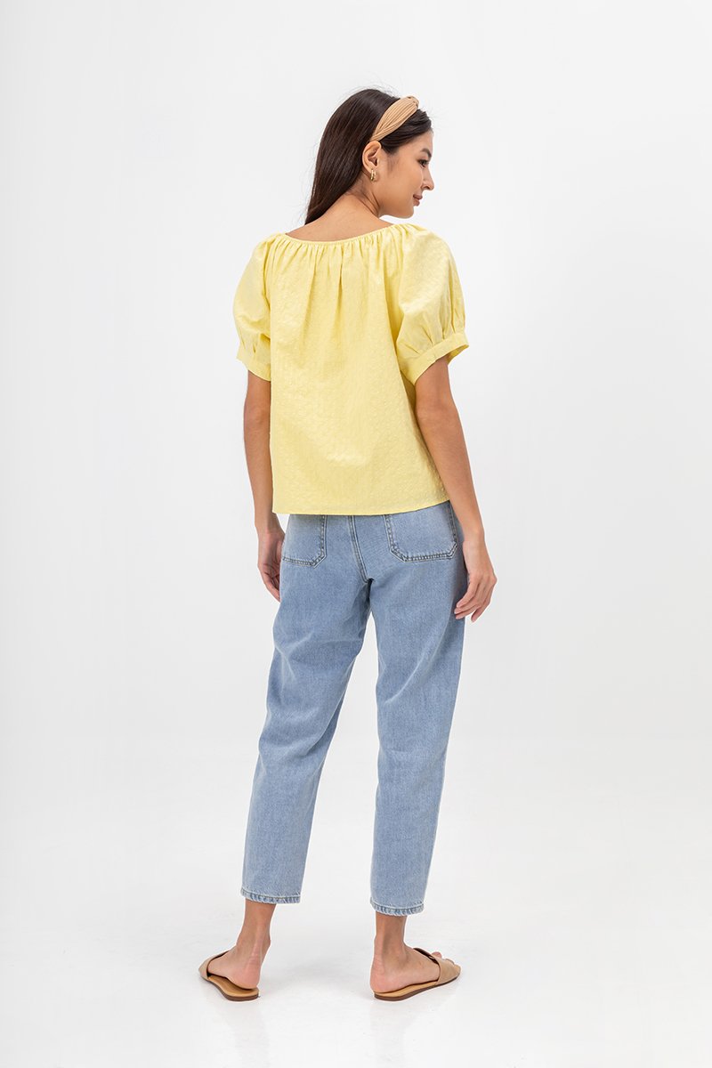 FAITH TEXTURED TWOWAY TOP