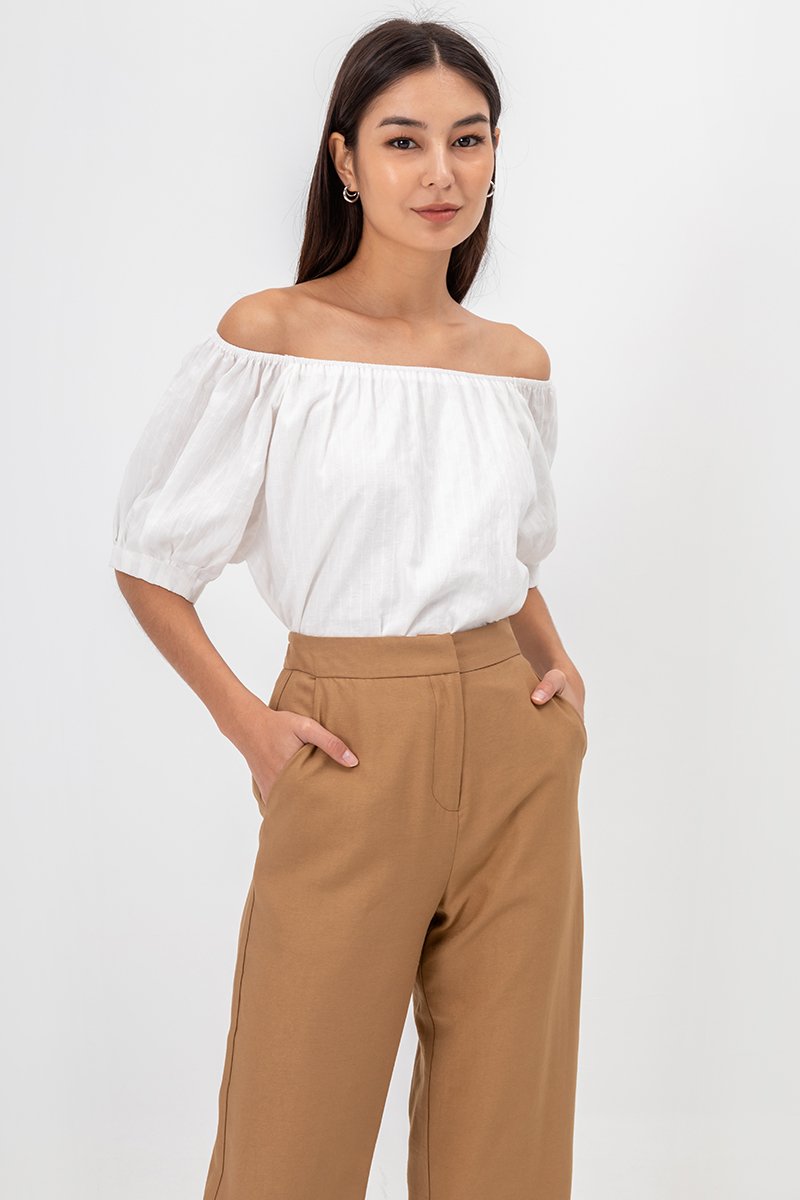 FAITH TEXTURED TWOWAY TOP