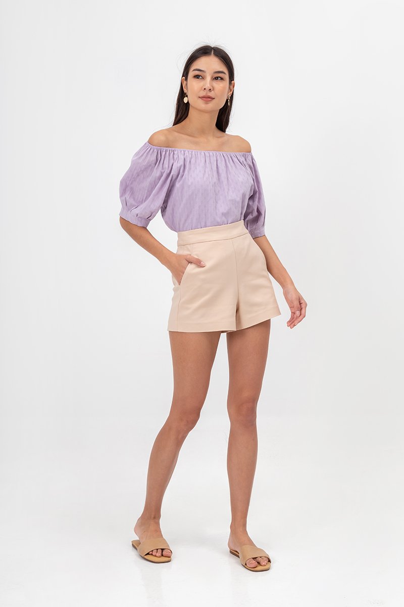FAITH TEXTURED TWOWAY TOP