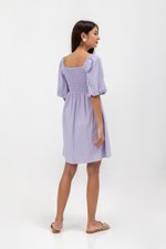 ROSE PUFF SLEEVE MINI DRESS ROSE PUFF SLEEVE MINI DRESS