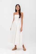 KIEVA PLEATED CHEST CAMISOLE MAXI DRESS