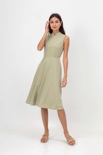 EMILA FIT AND FLARE CHEONGSAM