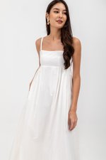 KAMILAH PLEATED CAMISOLE MAXI DRESS