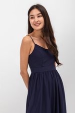 ADELAIDE CHECKERED CAMISOLE MAXI DRESS