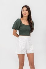 AMAL CROCHET HIGHWAIST SHORTS AMAL CROCHET HIGHWAIST SHORTS
