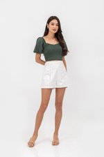AMAL CROCHET HIGHWAIST SHORTS AMAL CROCHET HIGHWAIST SHORTS