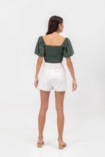 AMAL CROCHET HIGHWAIST SHORTS AMAL CROCHET HIGHWAIST SHORTS