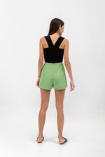 ANKA BASIC HIGH WAISTED SHORTS