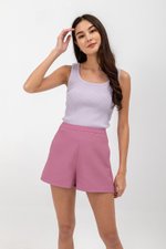 ANKA BASIC HIGH WAISTED SHORTS