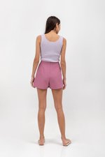 ANKA BASIC HIGH WAISTED SHORTS