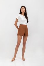 ANKA BASIC HIGH WAISTED SHORTS