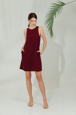 BRIGITTA SLEEVELESS MINI DRESS