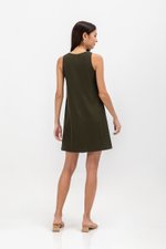 BRIGITTA SLEEVELESS MINI DRESS