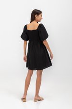 STEPHANIE PLEATED CHEST MINI DRESS
