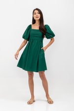 STEPHANIE PLEATED CHEST MINI DRESS