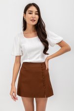 ELIJAH SIDE BUTTONDOWN SKORTS