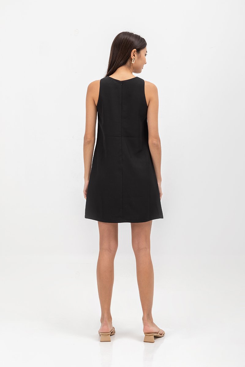 BRIGITTA SLEEVELESS MINI DRESS