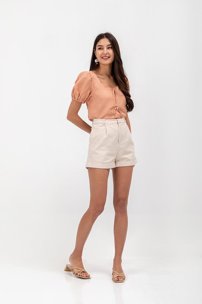 ZOLA HIGHWAIST CUFF SHORTS