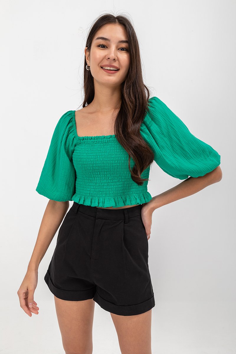 ZOLA HIGHWAIST CUFF SHORTS