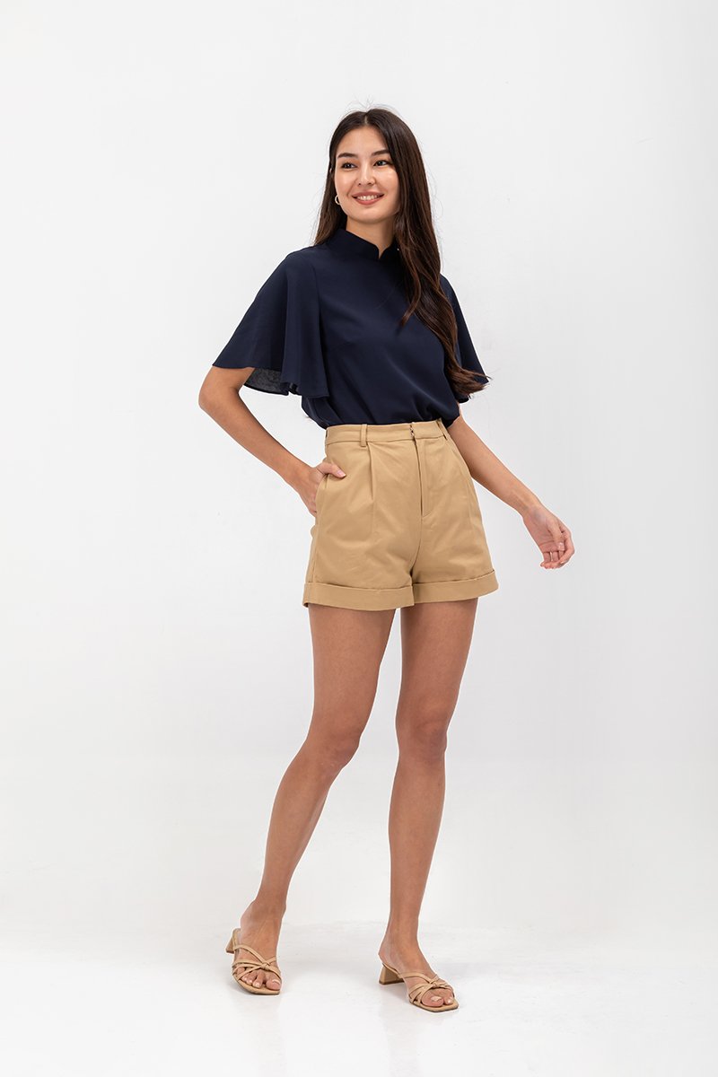 ZOLA HIGHWAIST CUFF SHORTS