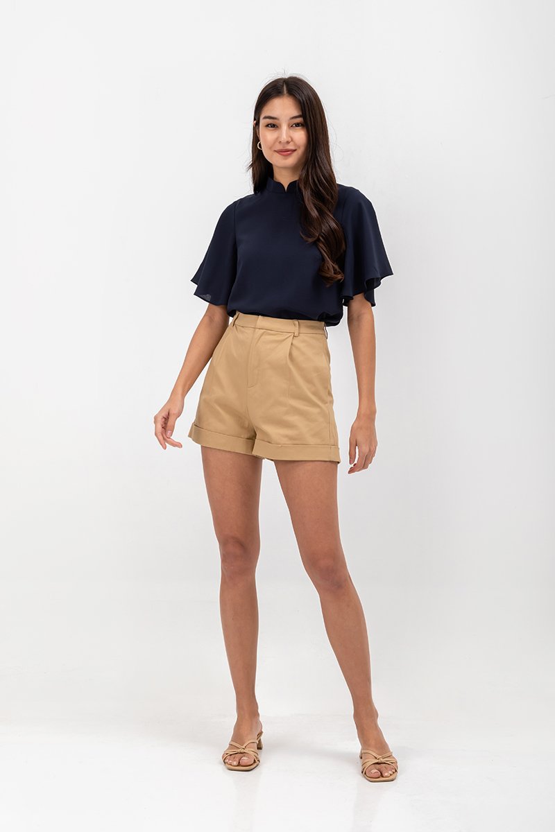 ZOLA HIGHWAIST CUFF SHORTS