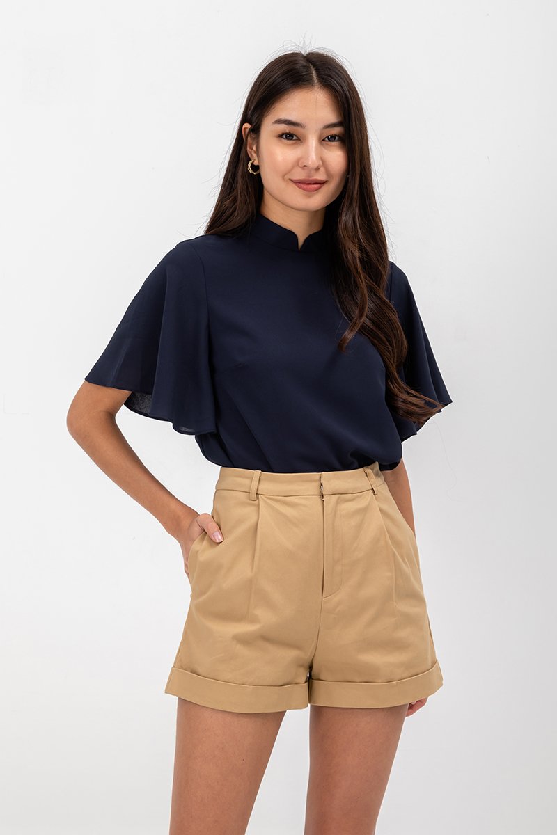ZOLA HIGHWAIST CUFF SHORTS