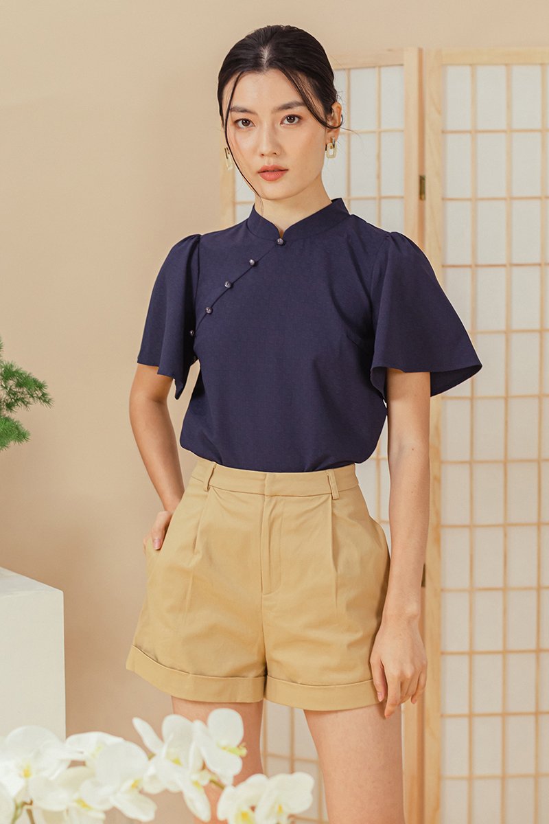 ZOLA HIGHWAIST CUFF SHORTS